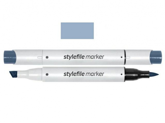Маркер "Stylefile Brush" двухсторонний цв.CG3 Серый холодный 3